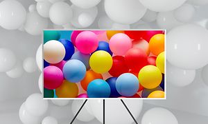 The Frame 2021 som viser ballonger