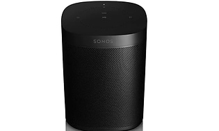 Sort Sonos One høyttaler