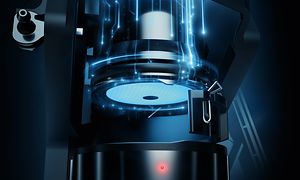Illustrasjon av iAromaSystem inne i Siemens EQ.500 kaffemaskin