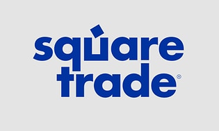 Square trade logo - grey background