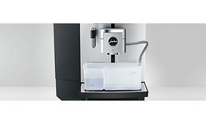 Nærbilde av JURA X8 kaffemaskin