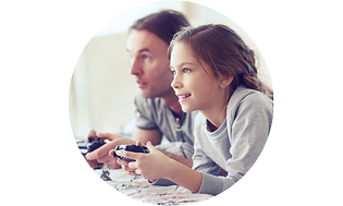 mann og jente gamer