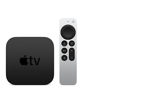 produktbilde Apple TV 4K  og fjernkontroll