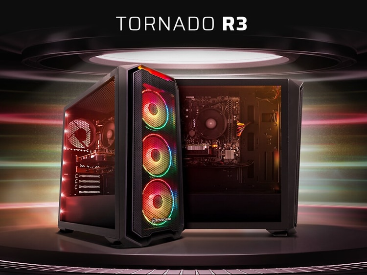 PCSPecialist - Tornado - R3 pc med logo