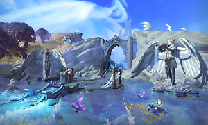 World of Warcraft - Shadowlands screenshot of figures