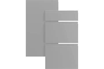 Epoq Integra Steel Grey kjøkkenfronter i en lysegrå farge