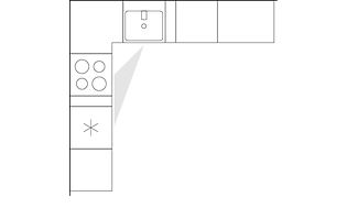 Plantegning av Epoq Heritage Light Grey Katalog 2022 Kjøkkenpresentasjon
