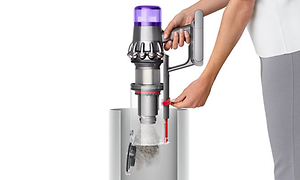 tømming av dyson v11 total clean med total shoot