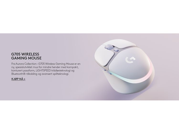 Logitech G705 trådløs gaming-mus