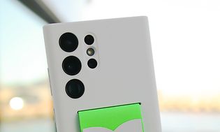 Samsung Galaxy - S22 Ultra Green silikondeksel med rem