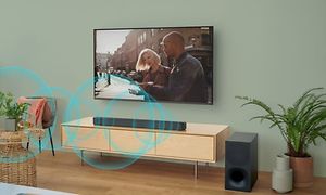 Soundbar - trådløs subwoofer