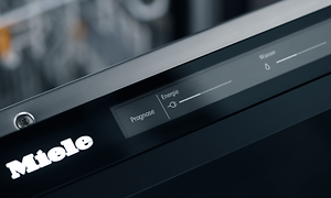 EcoFeedback-funksjon på en Miele oppvaskmaskin