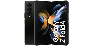 Samsung Galaxy Z Fold4 brettbar smarttelefon i fargen phantom black