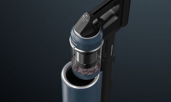Samsung Jet støvsuger enkel og hygienisk tømming og lading
