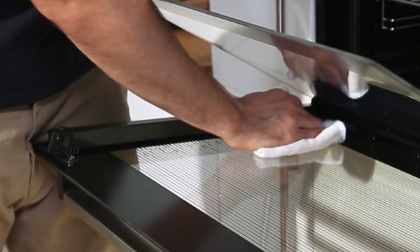Enkelt avtagbart glass