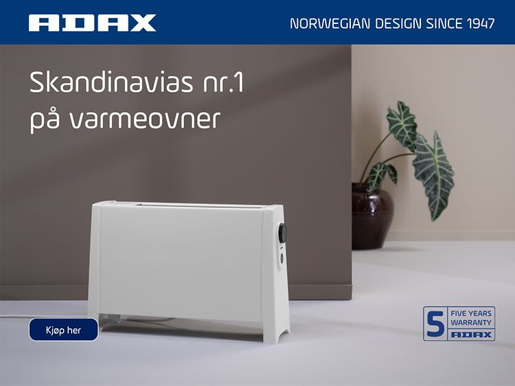 Adax panel oven
