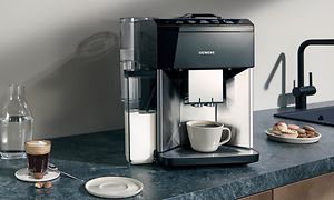 Siemens EQ500 - mestring av kaffedrikker med melk