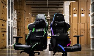Two gaming chairs
