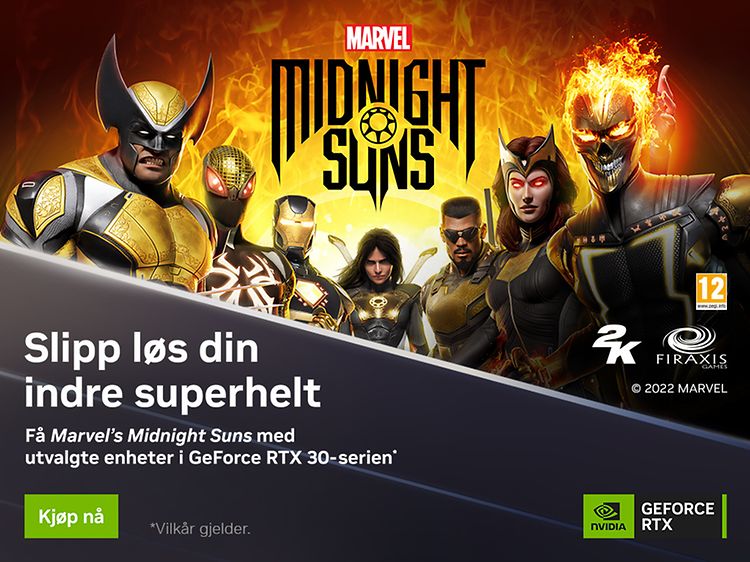 Nvidia Marvel Midtnight Suns Bundle Gaming