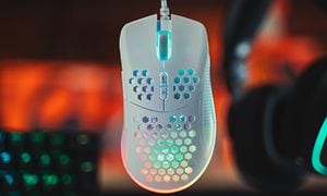 Gaming mouse with lights