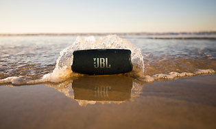 jbl charge 5 on shore