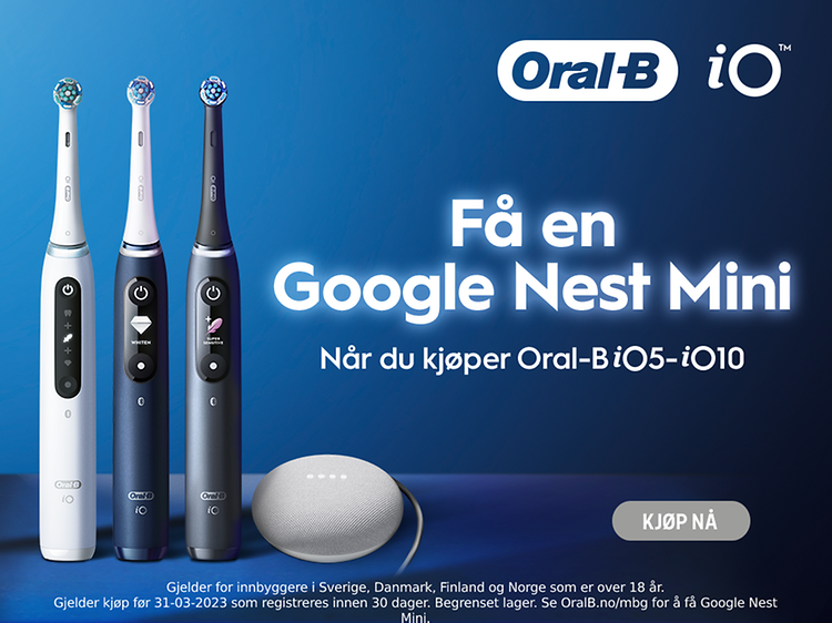 Oral-B iO5-iO10 and Google Nest Mini