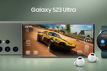Samsung Galaxy S23 Ultra smarttelefon, Galaxy smartklokke og Galaxy Buds Pro