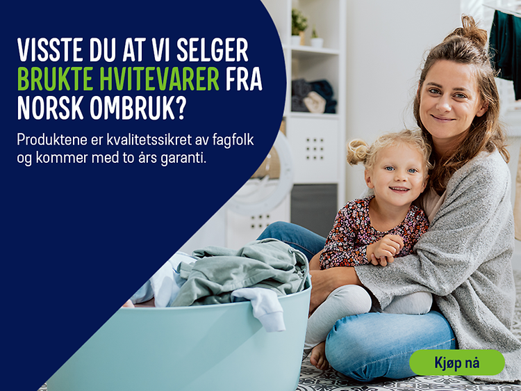 Brukte hvitevarer spørsmål og svar Elkjøp