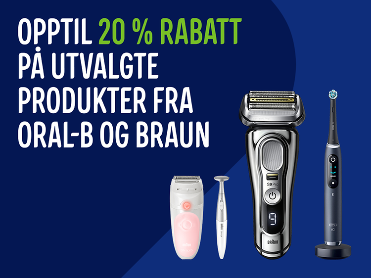 Oral-b og Braun Days kampanje