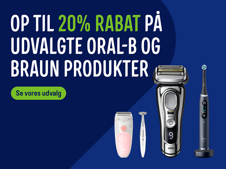 Oral-B og Braun produkter