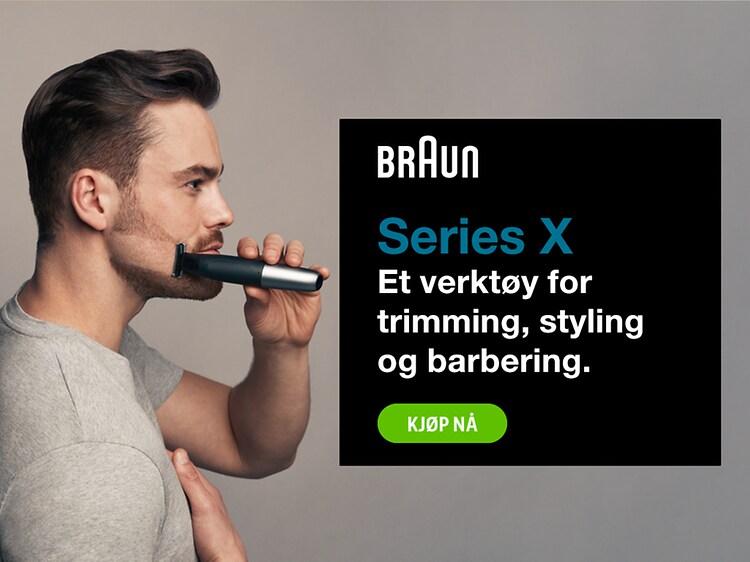 Braun Series X - et verktøy for trimming, styling og barbering