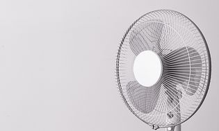 SDA - Indoor climate - Picture of a fan on a white background
