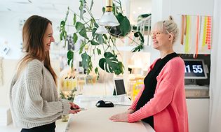 B2B - Two women in a store