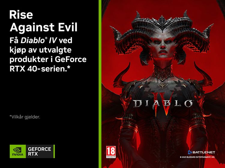 Nvidia GeForce RTX 40-Serien og Diablo iv