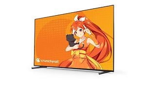 Sony Bravia TV som viser anime