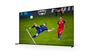 Sony Bravia TV som viser fotball