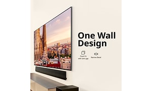 LG OLED TV G3 og teksten One wall design