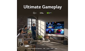 LG OLED TV og teksten ultimate gameplay