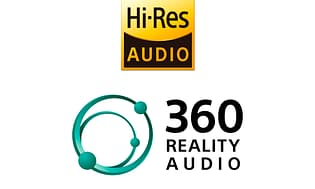 Hi-res audio og 360 reality audio
