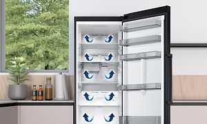 Samsung RR39C7BC6WW-EFkjøleskap utstyrt med all-around kjøling
