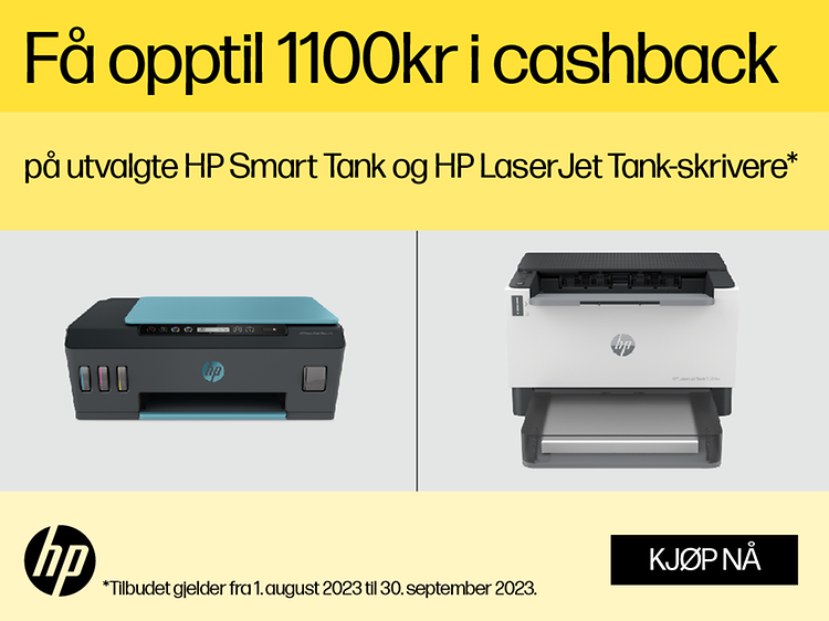 HP Smart Tank & HP Laser Jet Tank-printere