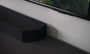 Samsung TV med Samsung Soundbar