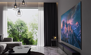 Samsung QLED Q80C har et superslankt design