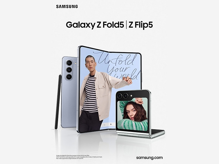 Samsung Galaxy Z Fold5 og Flip5