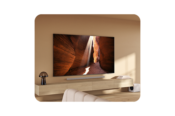 Samsung TV-er, projektorer og lydplanker