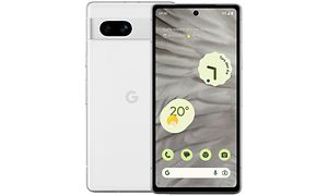 Google Pixel 7a - Front and back view