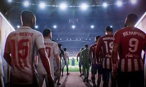 EA Sports FC 24 - Fotballspillere går ut på banen
