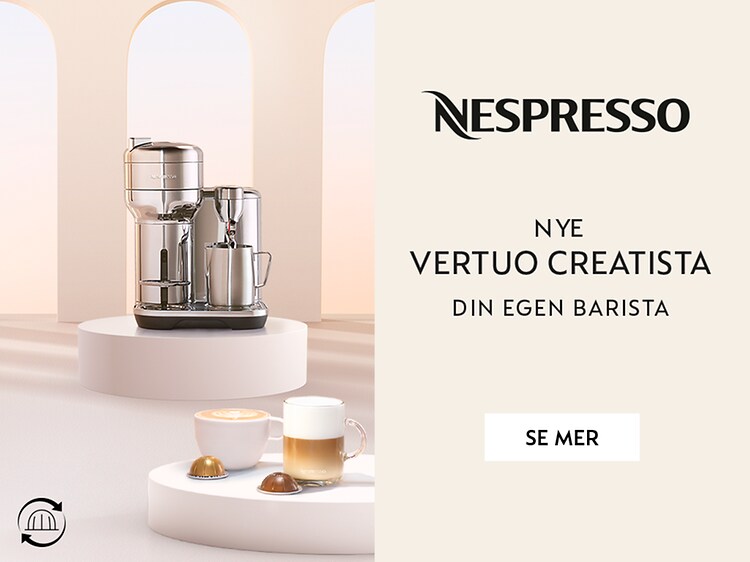 Nespresso-logo, Nye Vertuo Creatista, din egen barista, se mer