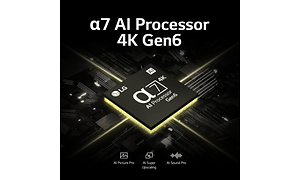 LG - TV - a7 AI-prosessor