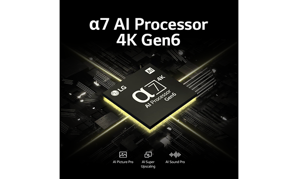 LG - TV - a7 AI-prosessor